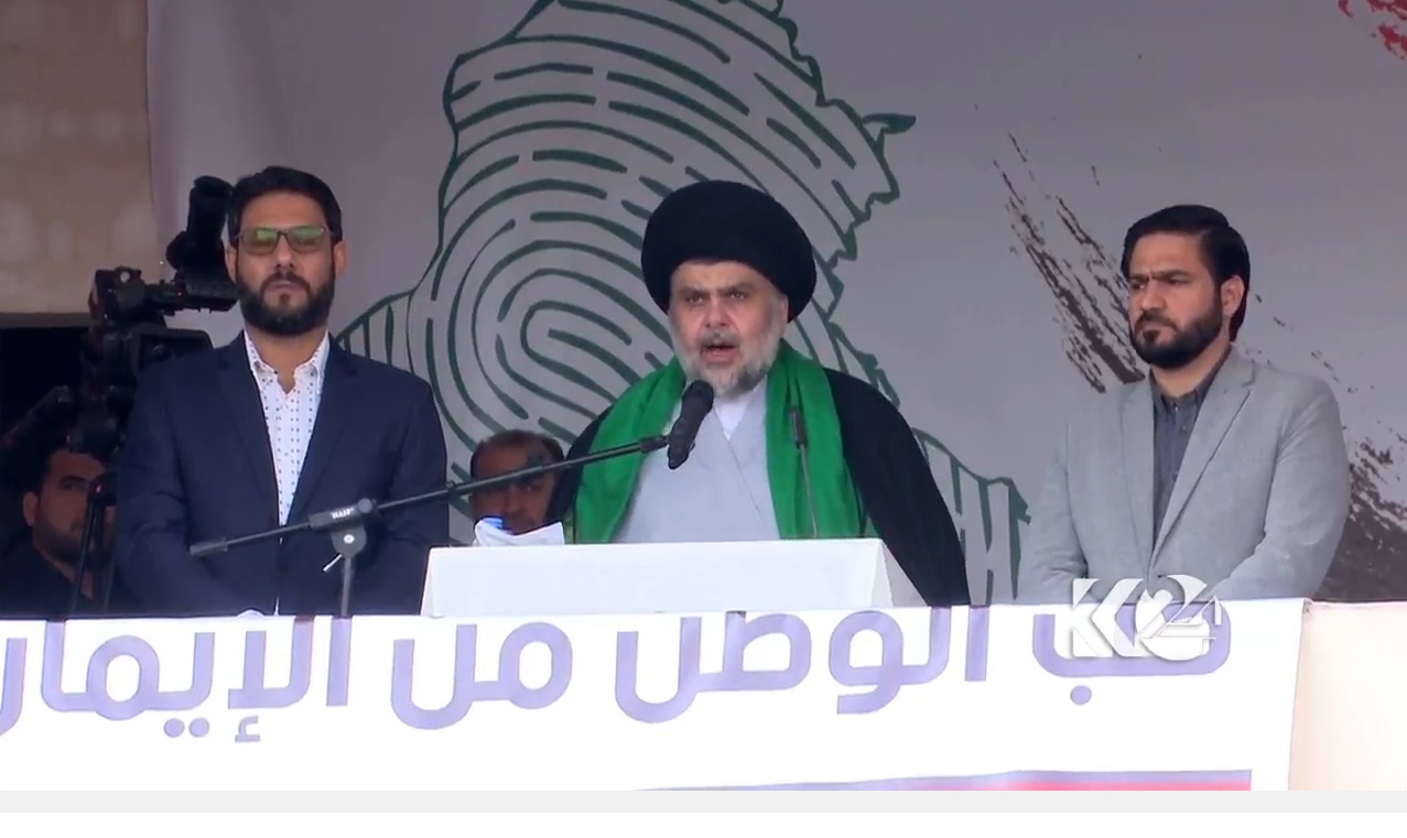 Sadr’dan Bağdat’ta gövde gösterisi